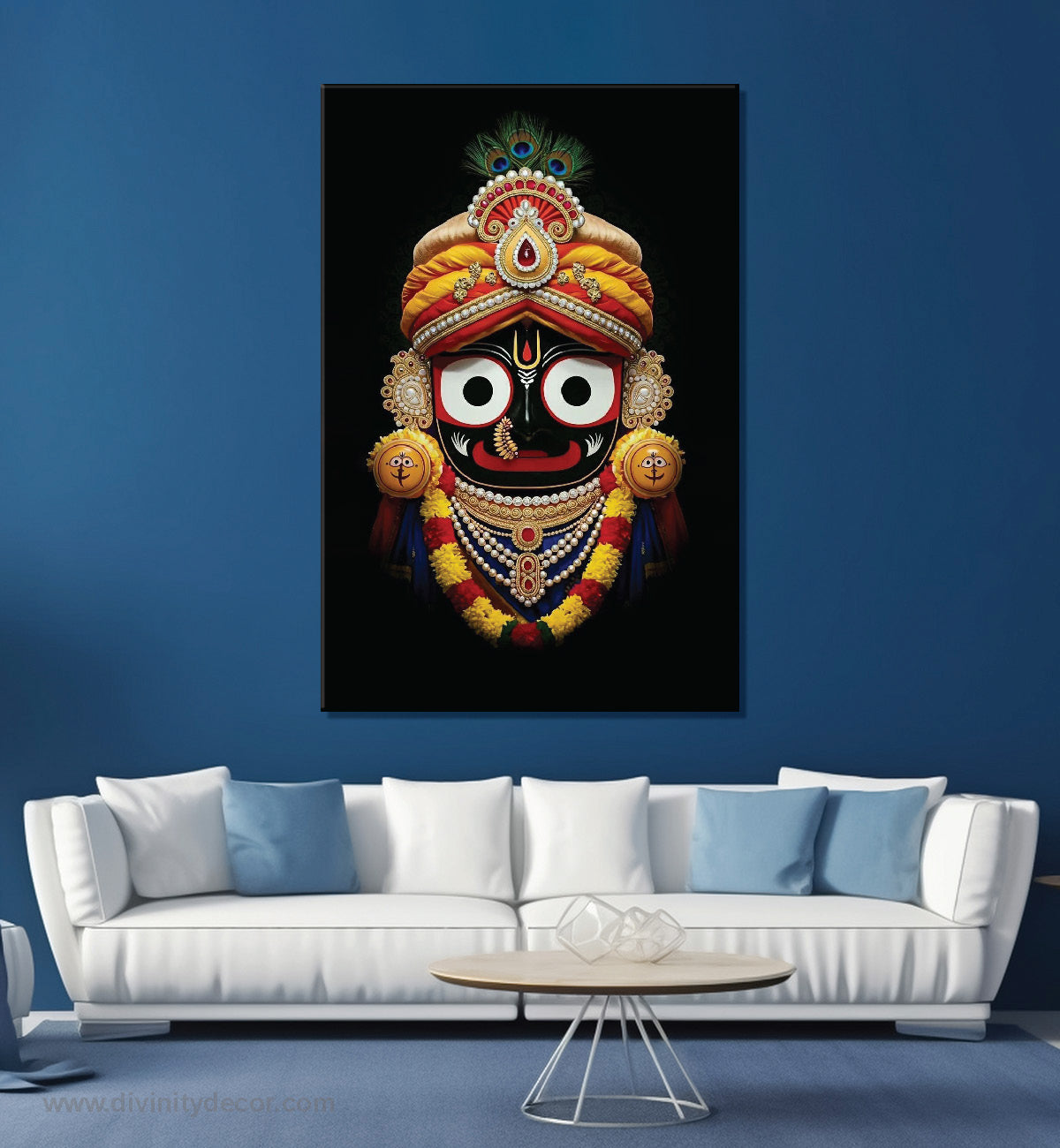 Jagannath Ji Spiritual Wall Art Canvas Print 2