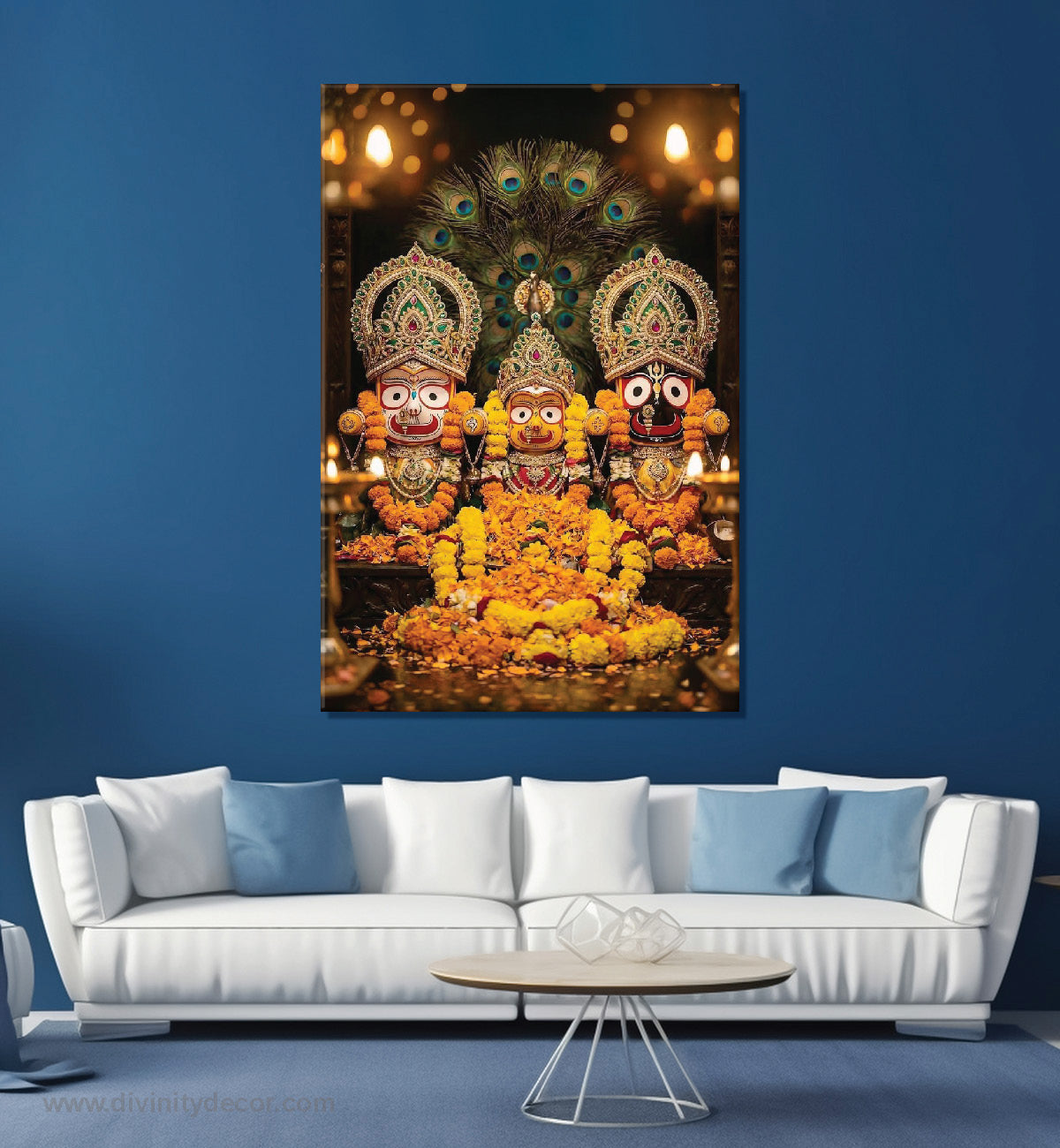 Lord Jagannath Premium Devotional Canvas Print 5