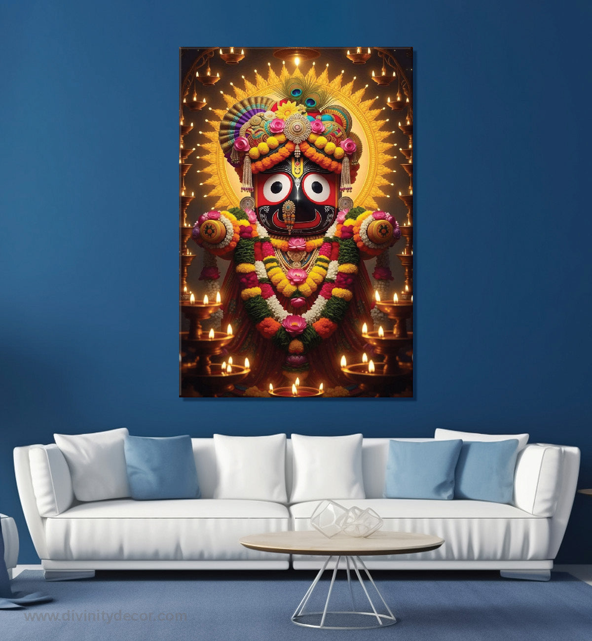 Jagannath Ji Sacred Wall Decor Painting 6