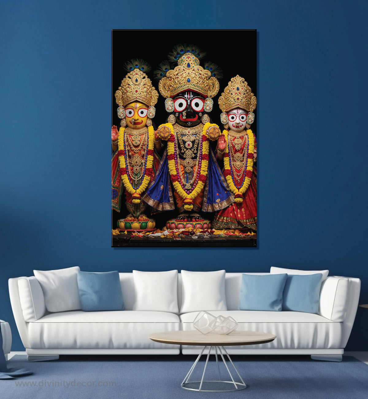 Lord Jagannath Blessings Wall Artwork for Home 9