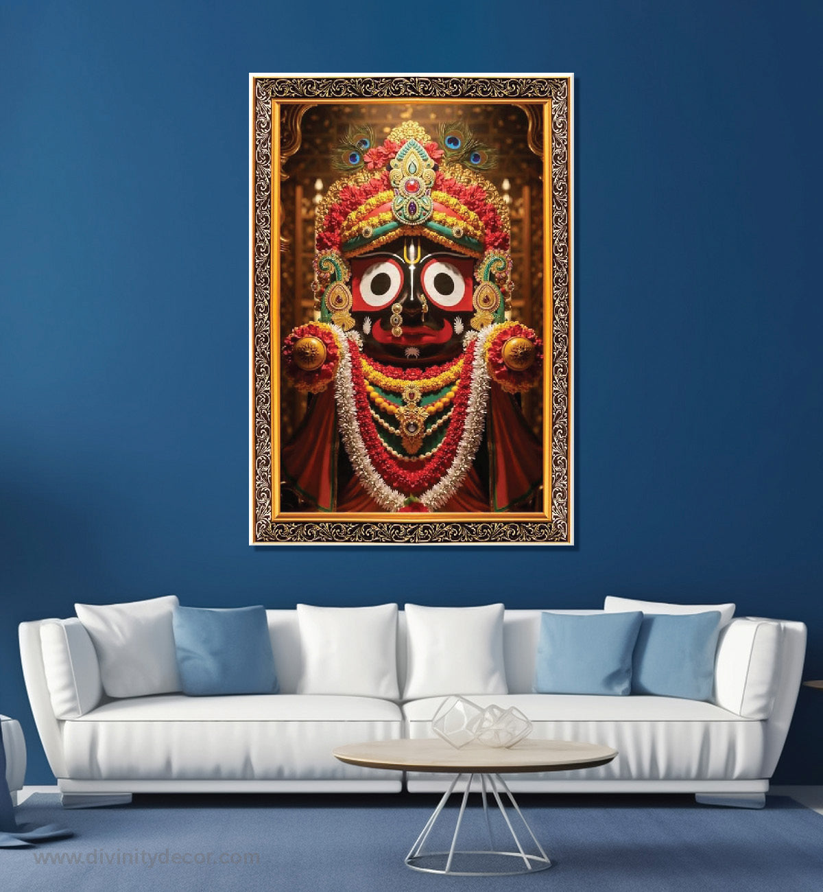 Jagannath Ji Traditional Religious Canvas Print 10