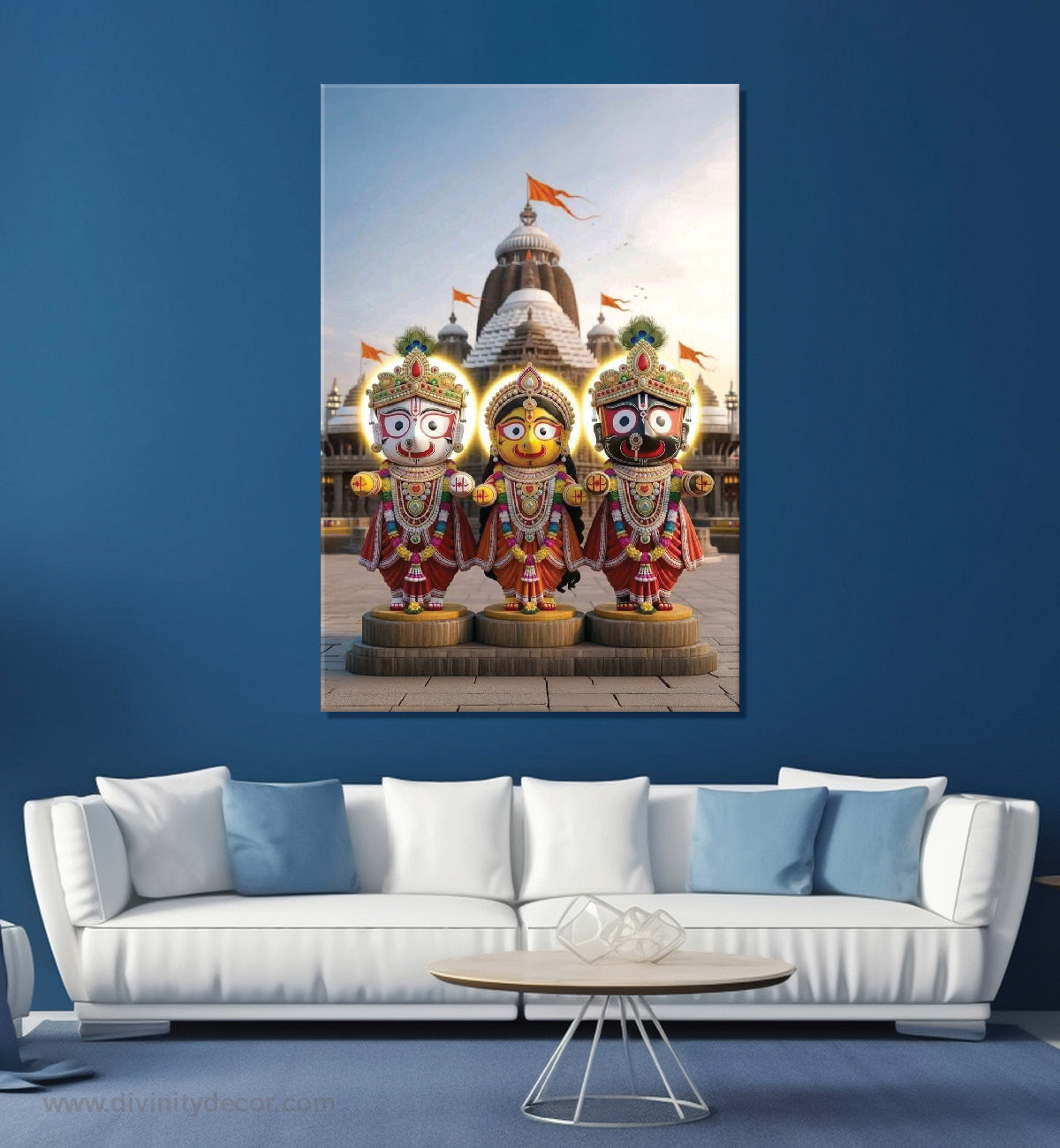 Lord Jagannath Modern Spiritual Wall Decor 11