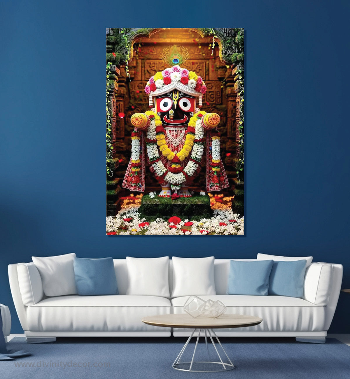 Lord Jagannath Devotional Wall Art for Pooja Room 13