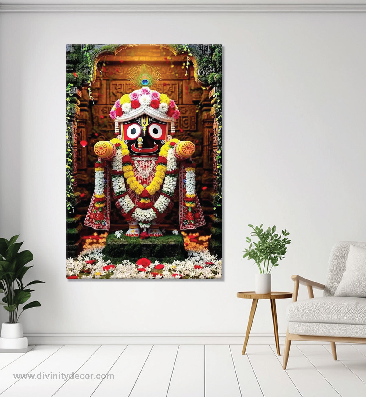 Lord Jagannath Devotional Wall Art for Pooja Room 13