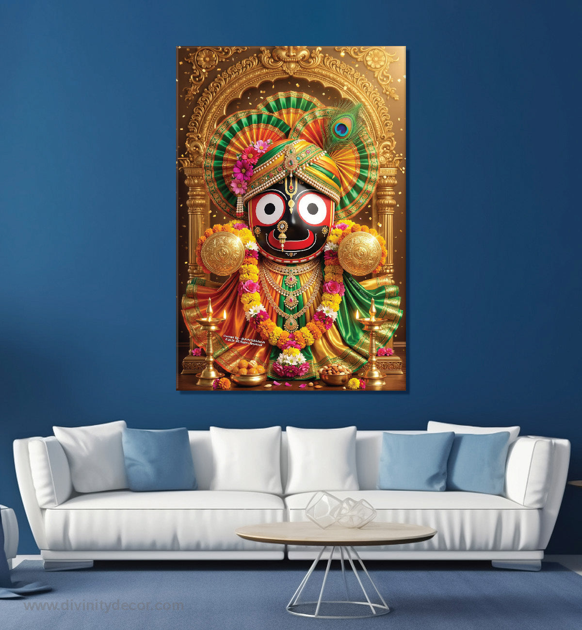 Jagannath Ji Elegant Canvas Painting for Interiors 14