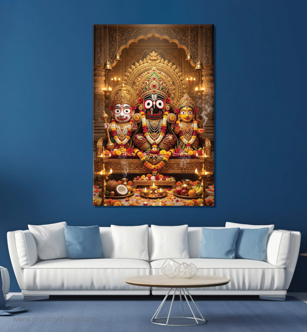Jagannath Ji Premium Religious Canvas Artwork 16