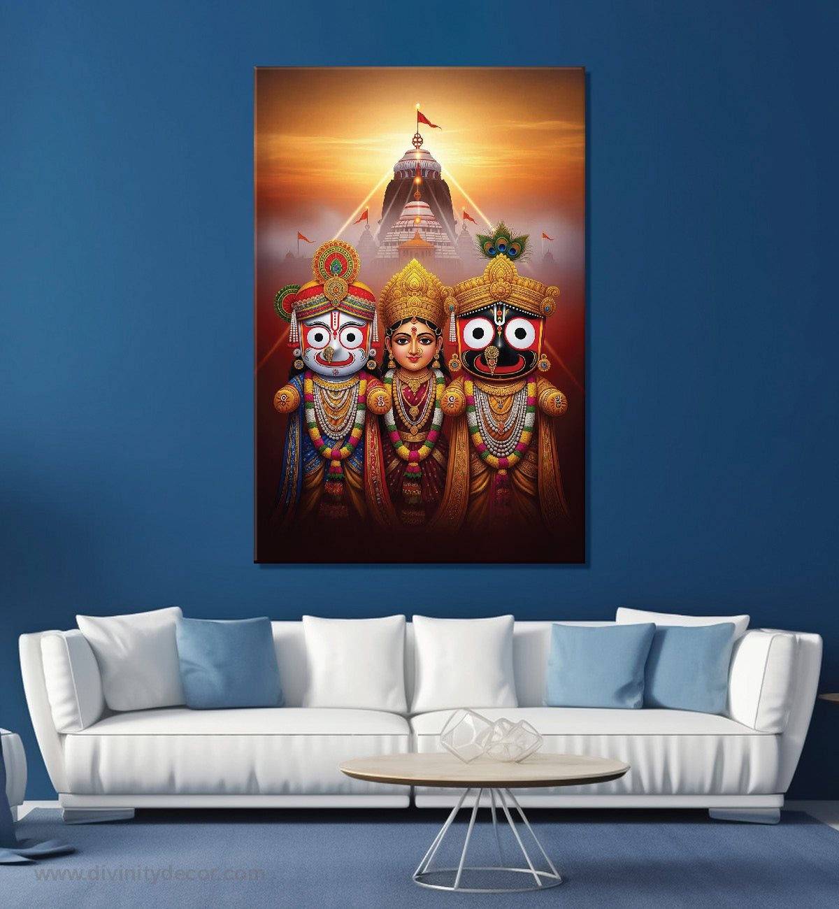 Jagannath Ji Divine HD Printed Canvas Art 18