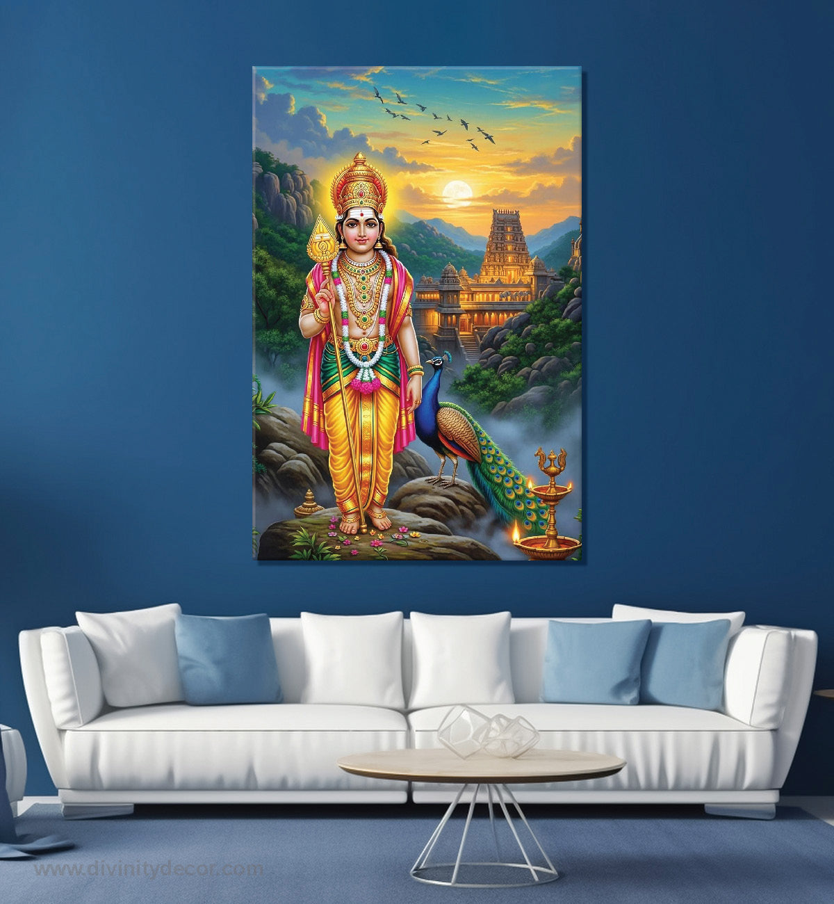 Murugan HD Canvas Print for Pooja Room 6
