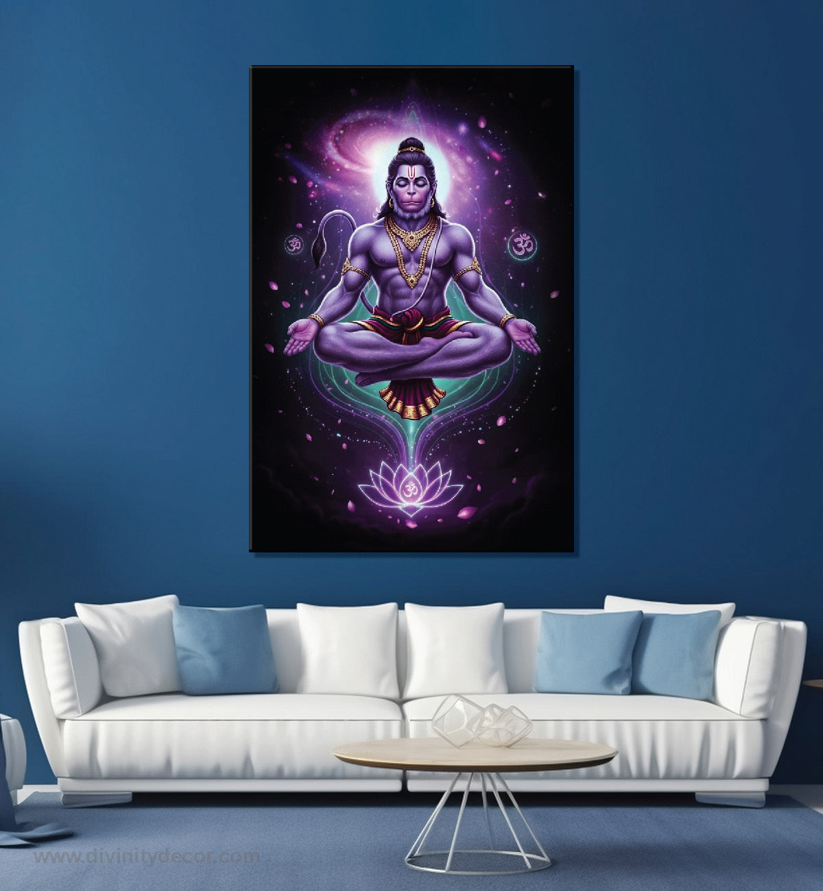Mahadev Spiritual Wall Art Canvas Print 2