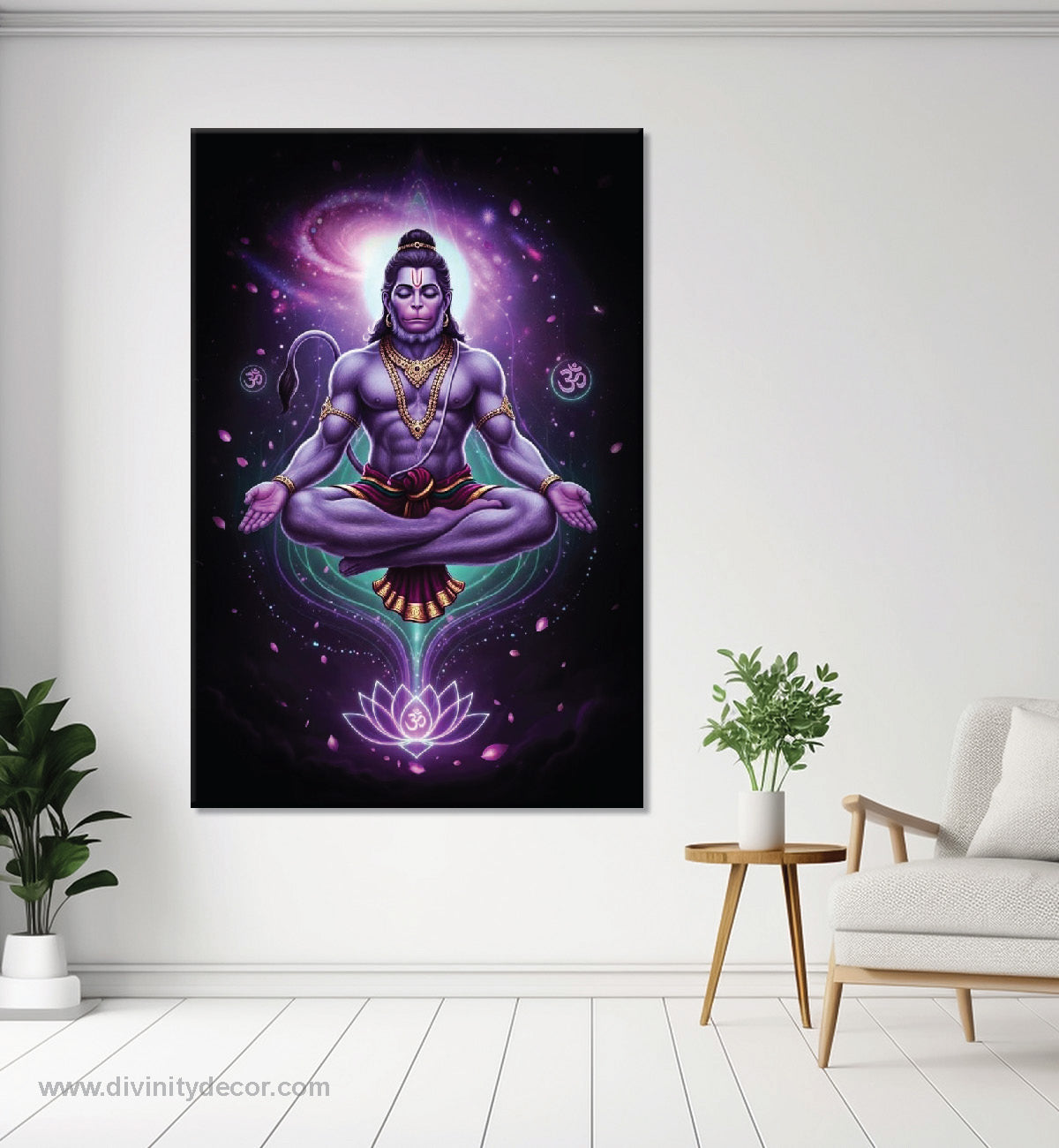 Mahadev Spiritual Wall Art Canvas Print 2