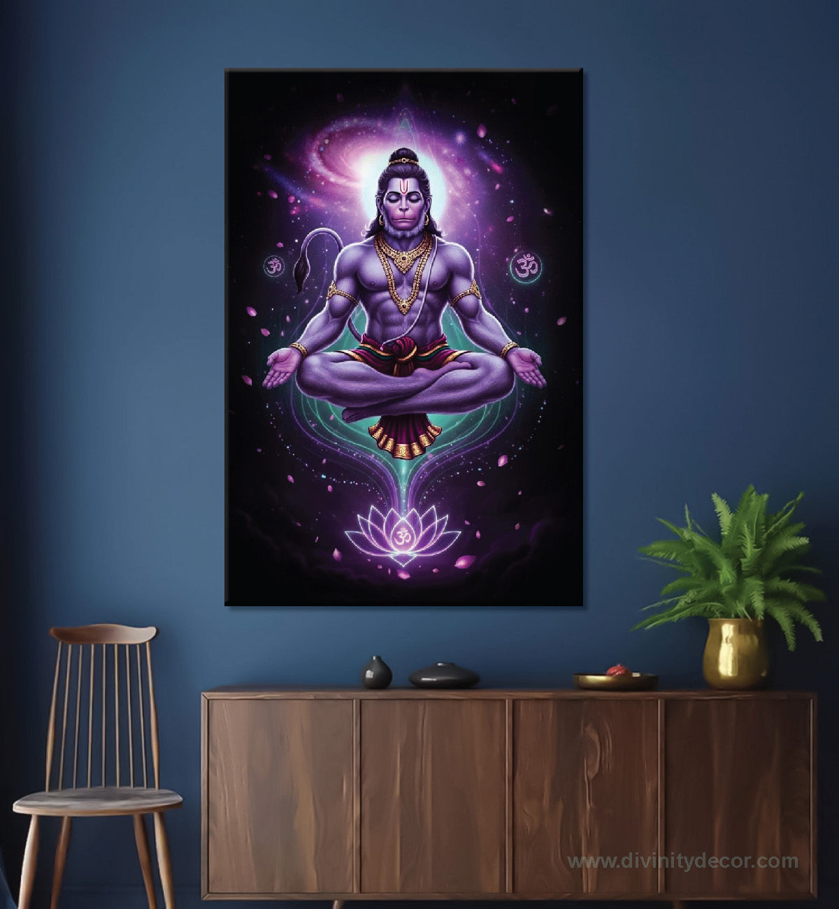 Mahadev Spiritual Wall Art Canvas Print 2