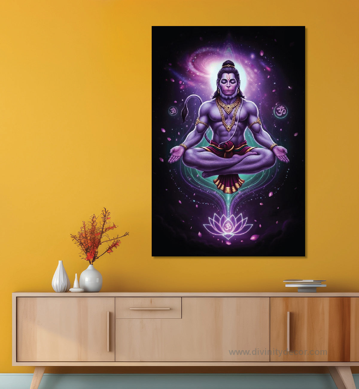 Mahadev Spiritual Wall Art Canvas Print 2