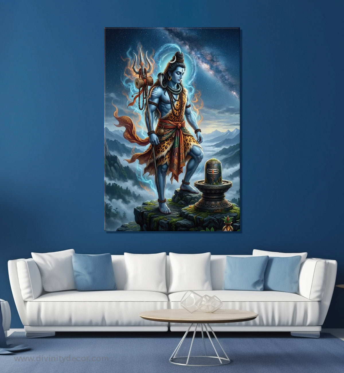 Mahakal Premium Devotional Canvas Artwork 4