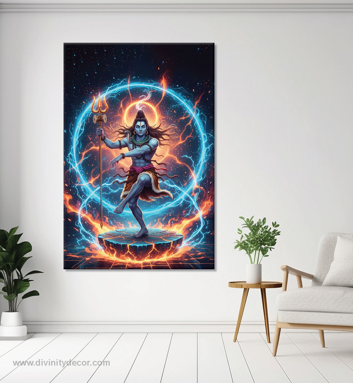 Shiv Ji HD Canvas Wall Decor for Living Room 5