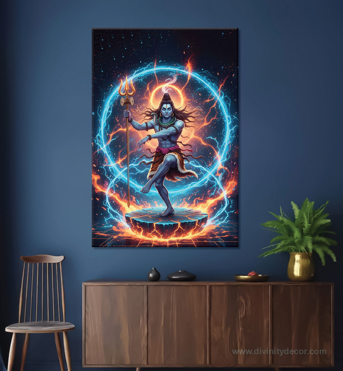 Shiv Ji HD Canvas Wall Decor for Living Room 5