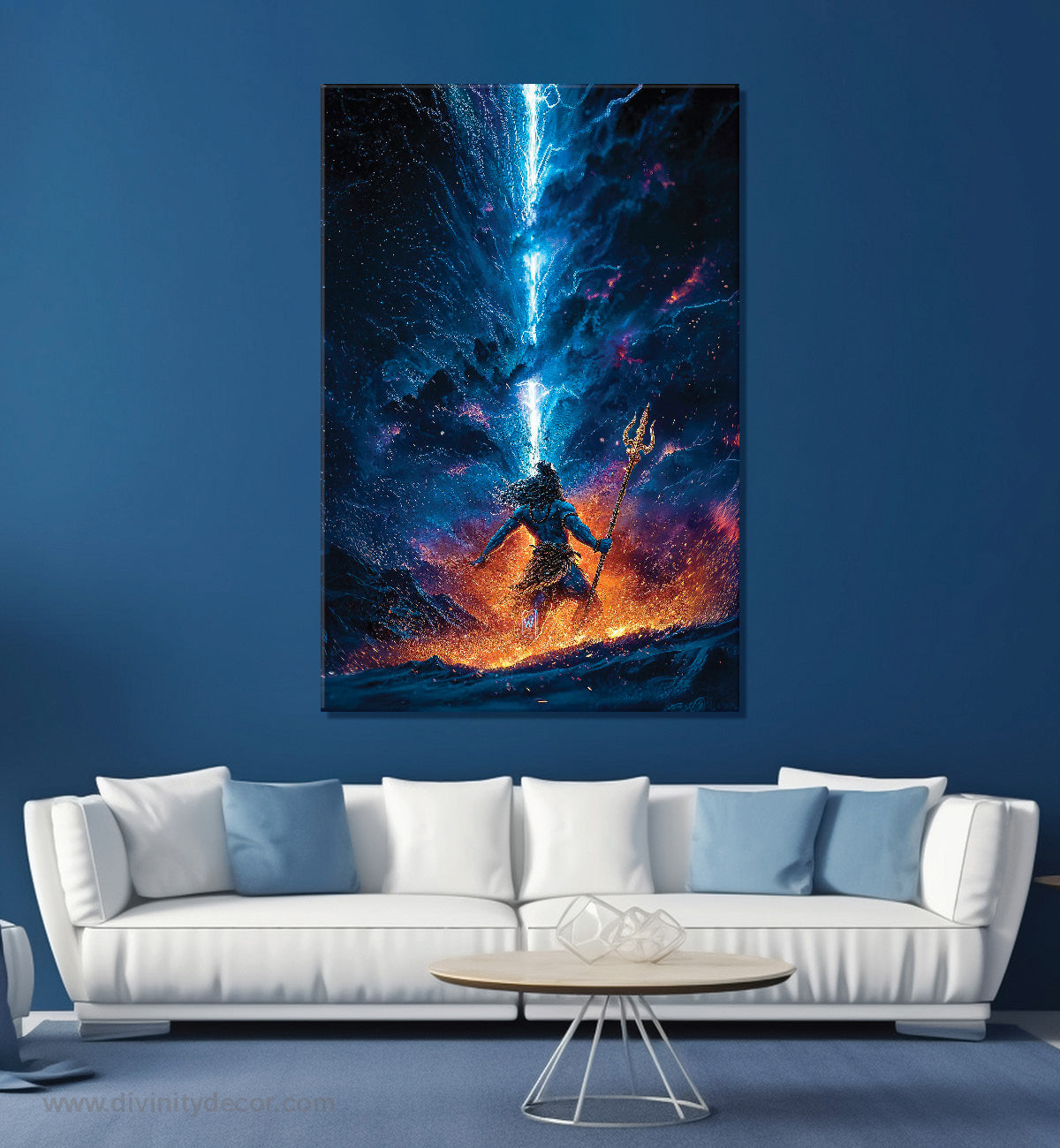 Mahadev Sacred Wall Decor Painting 8