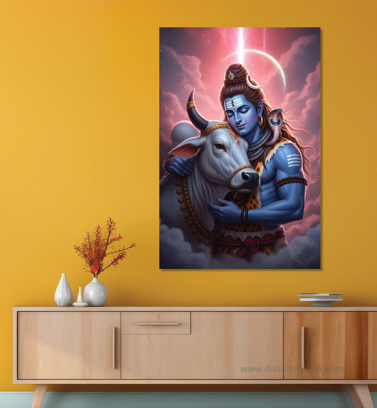 Bholenath Devotional Wall Art for Home Temple 13
