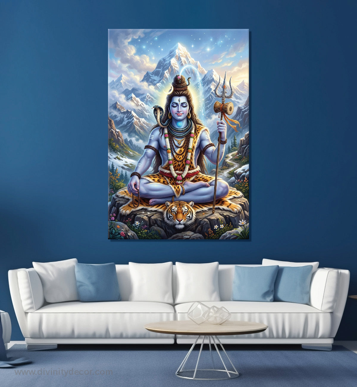 Mahadev Blessings Wall Painting for Home 16