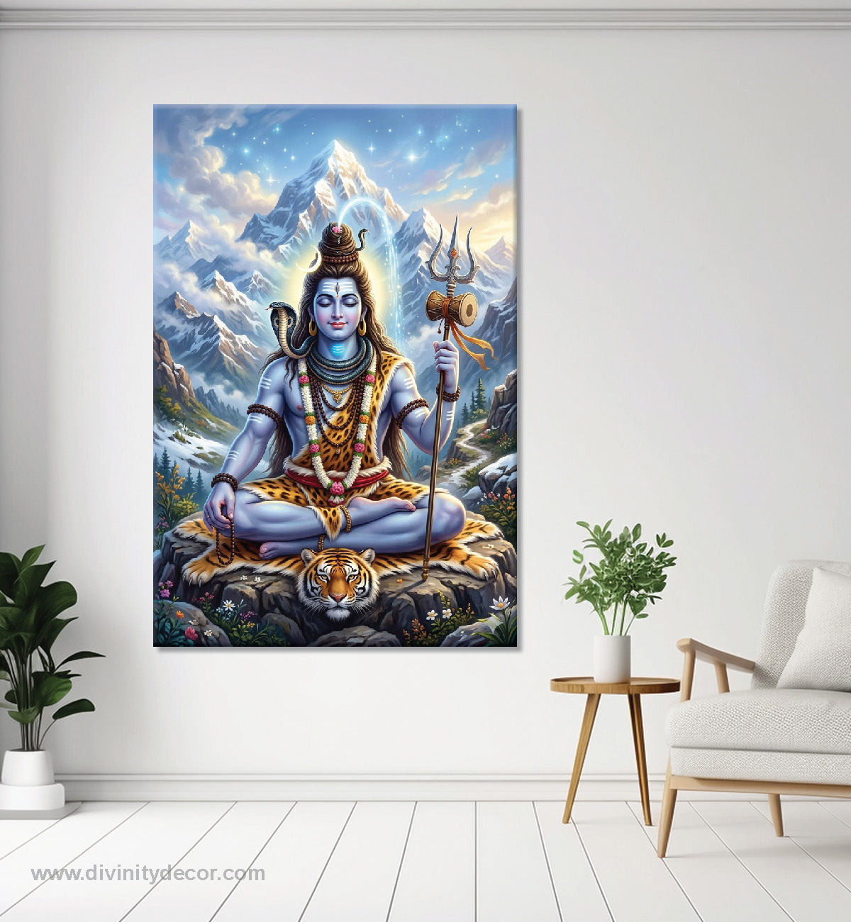 Mahadev Blessings Wall Painting for Home 16