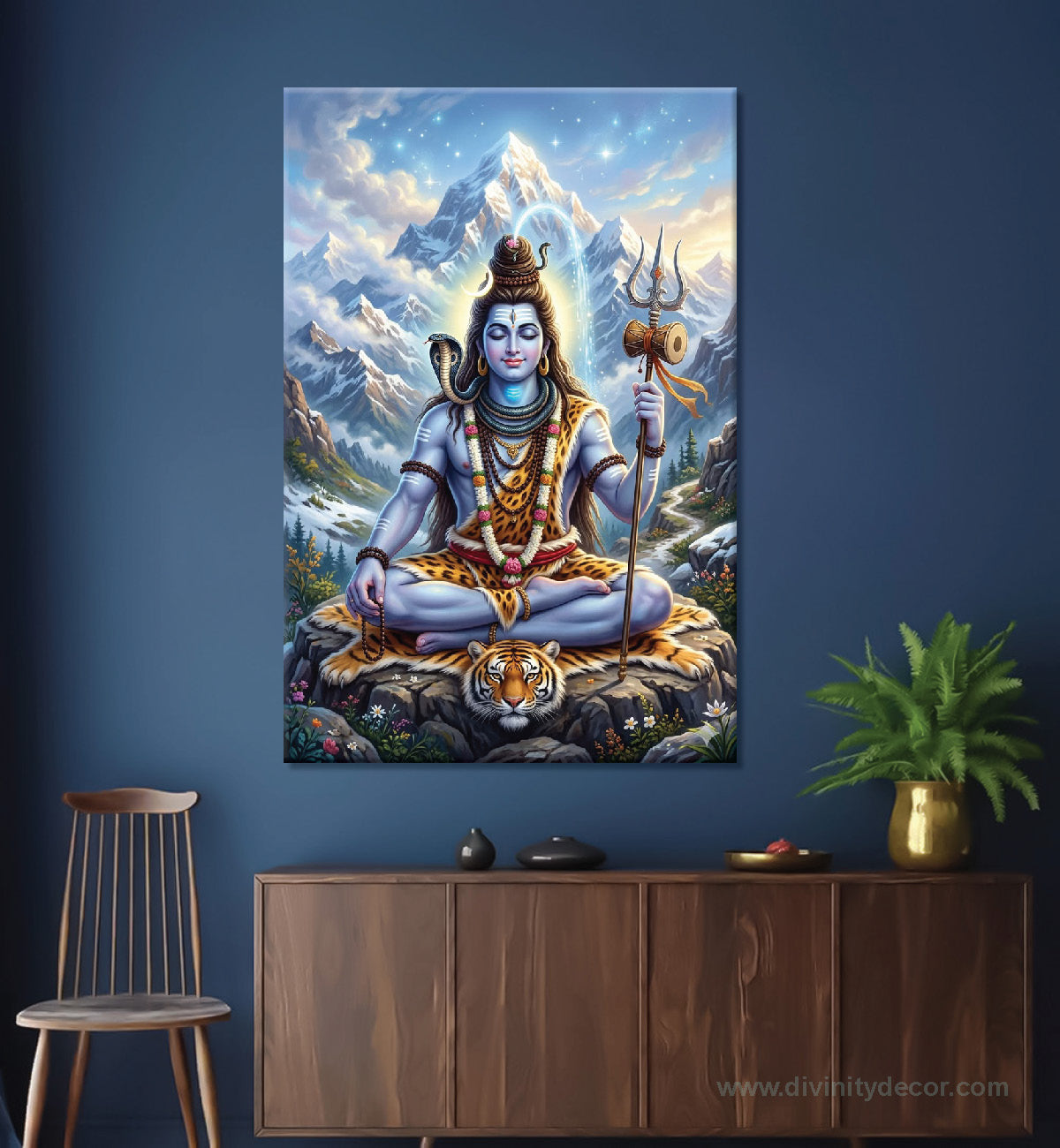 Mahadev Blessings Wall Painting for Home 16