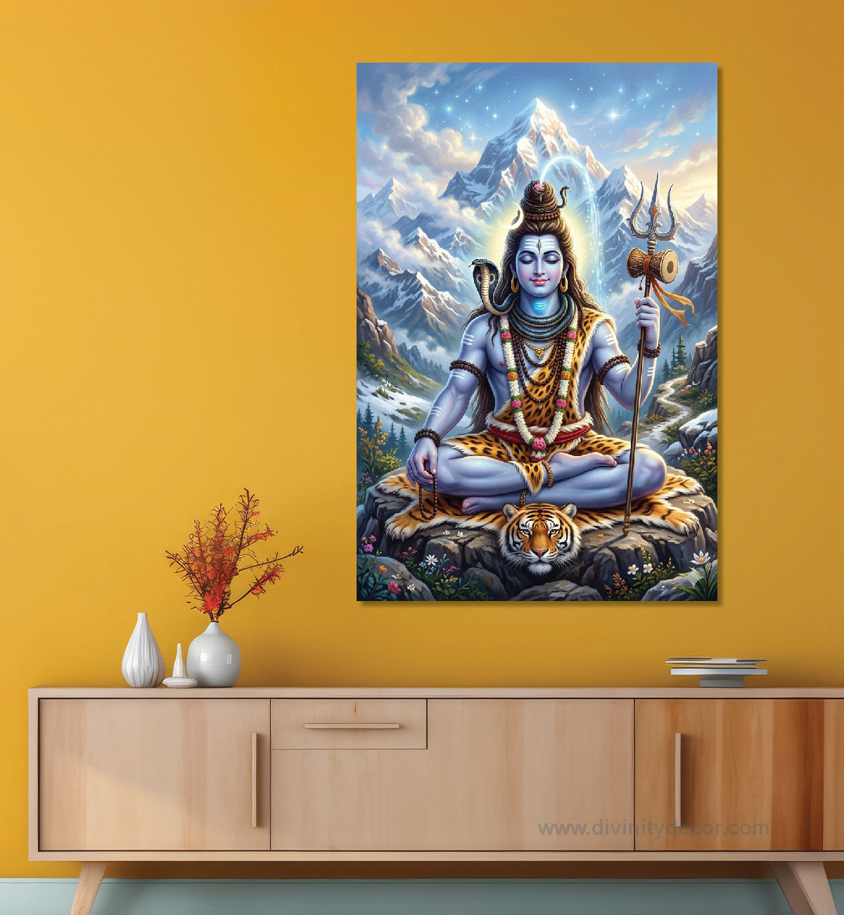 Mahadev Blessings Wall Painting for Home 16