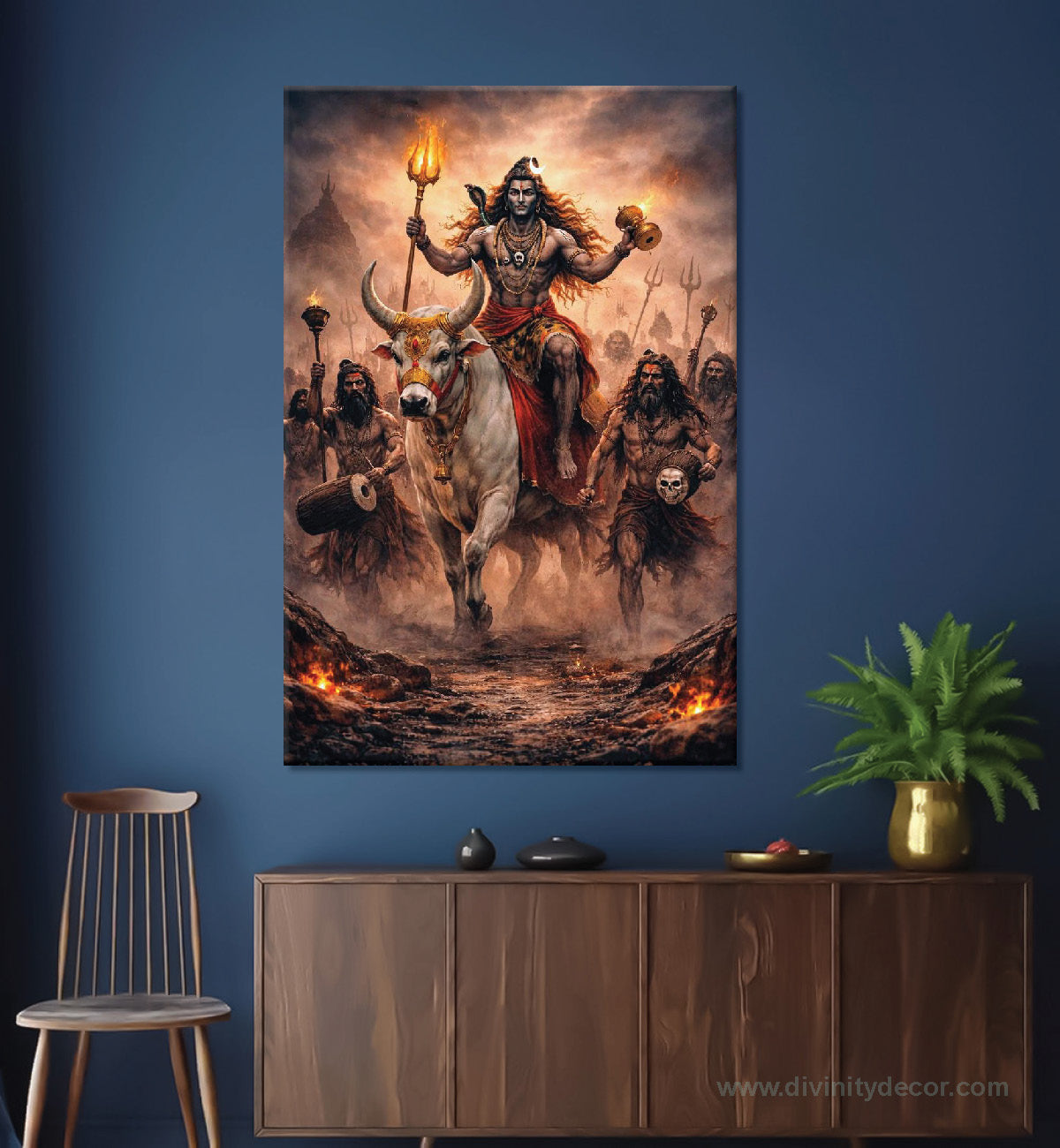 Shiv Shankar HD Printed Canvas Art 17