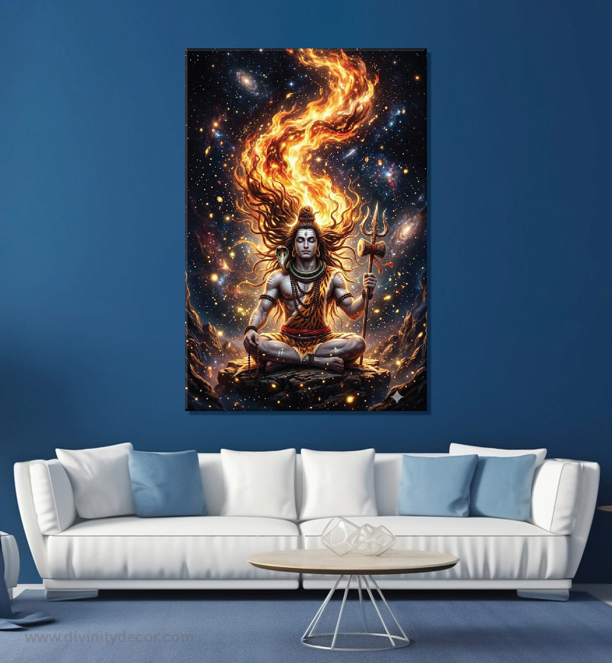 Lord Shiva Aesthetic Canvas Wall Decor 18