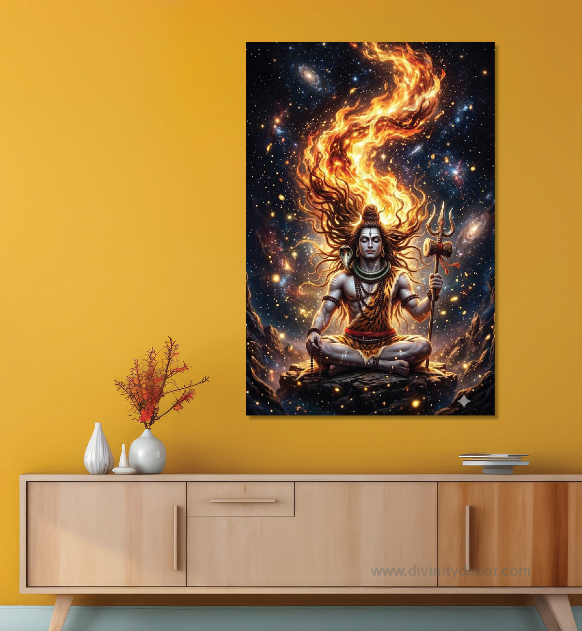 Lord Shiva Aesthetic Canvas Wall Decor 18