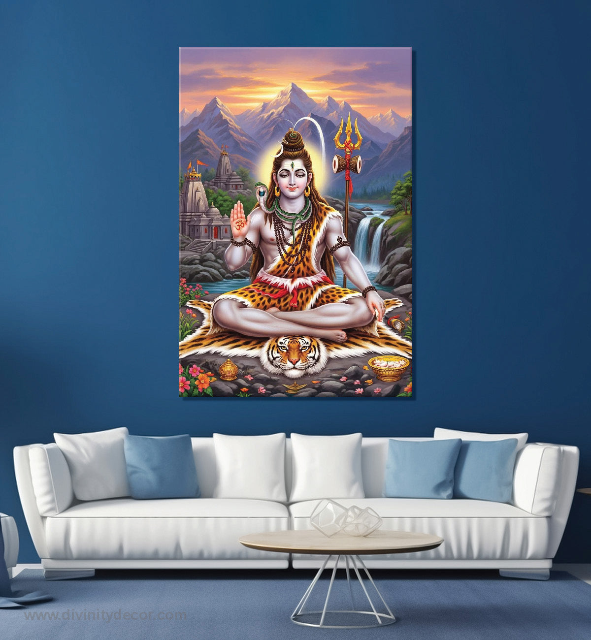 Mahadev Divine Wall Decor for Office 25