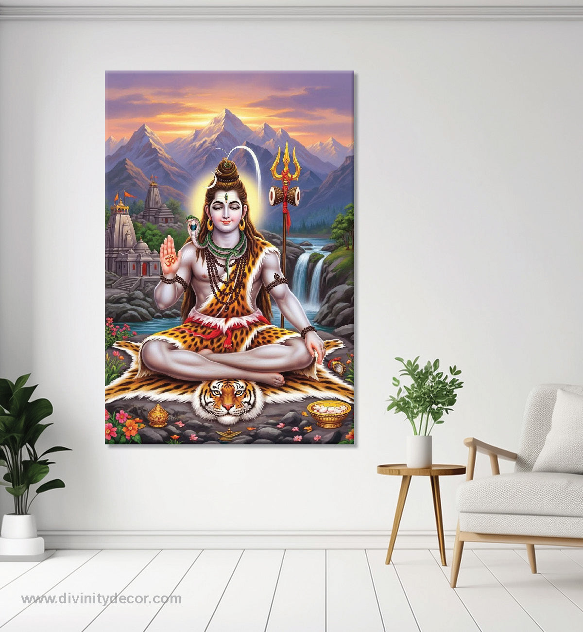 Mahadev Divine Wall Decor for Office 25