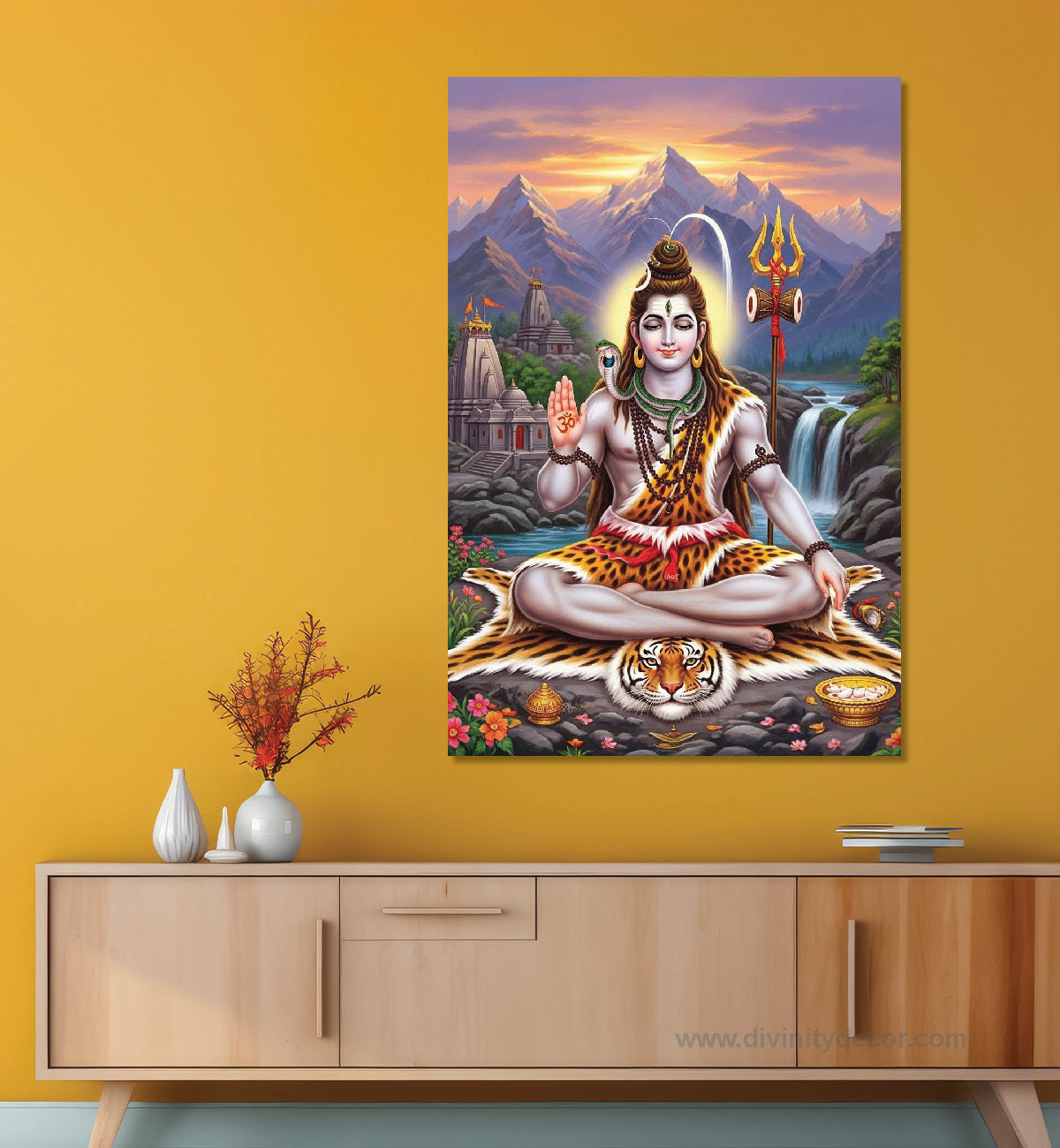 Mahadev Divine Wall Decor for Office 25