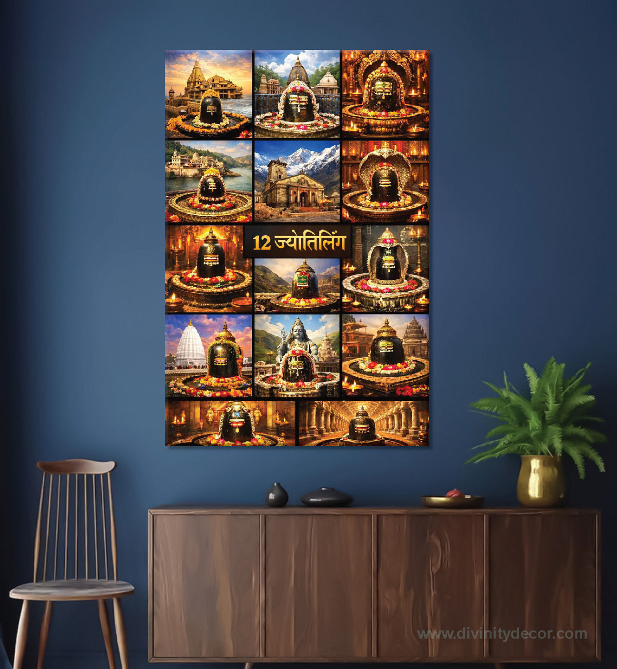 Bholenath Artistic Canvas Print for Interiors 26