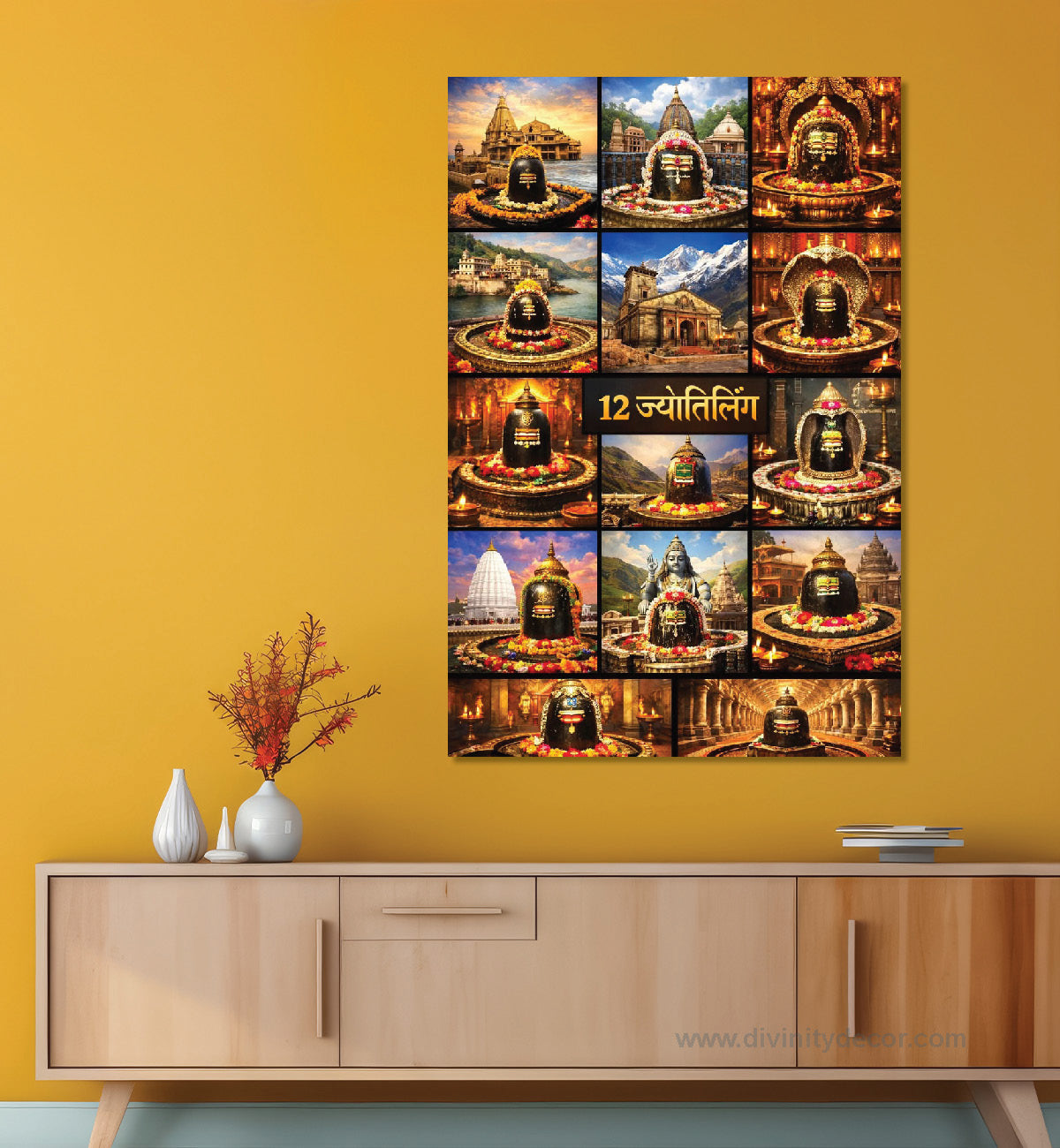 Bholenath Artistic Canvas Print for Interiors 26