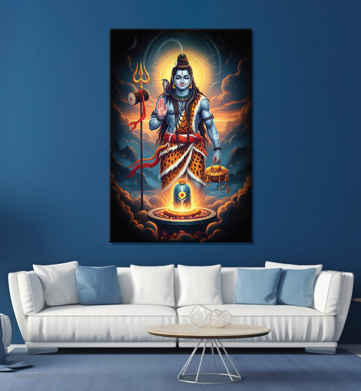 Lord Shiva Devotional Painting for Wall Decor 27