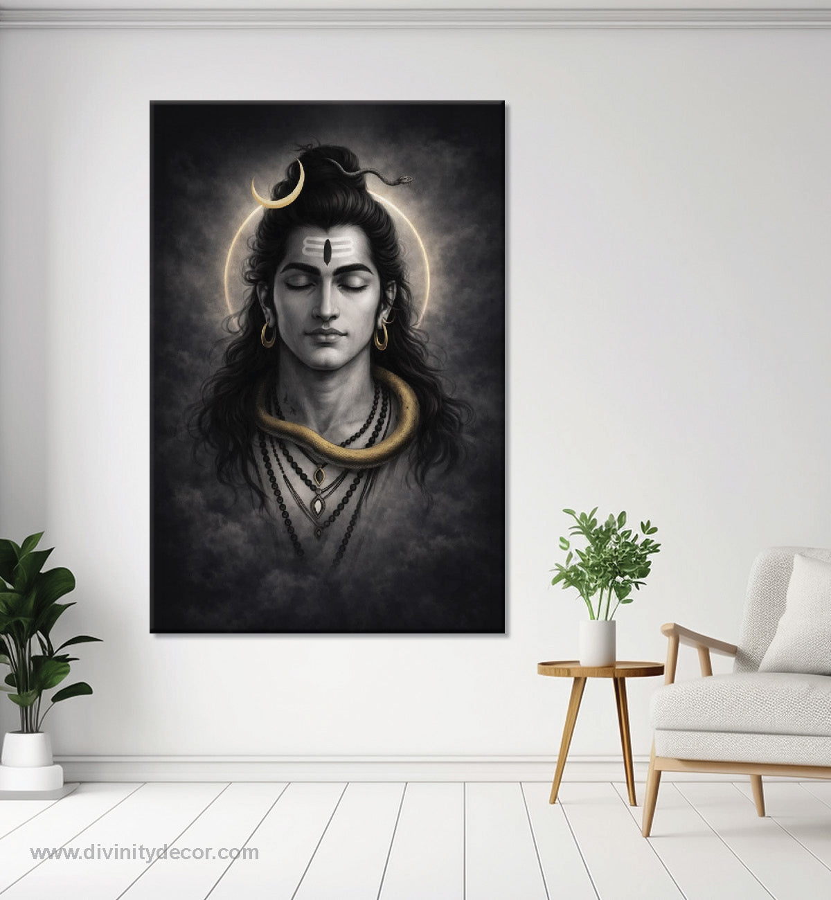 Mahakal Modern Canvas Artwork for Home 28
