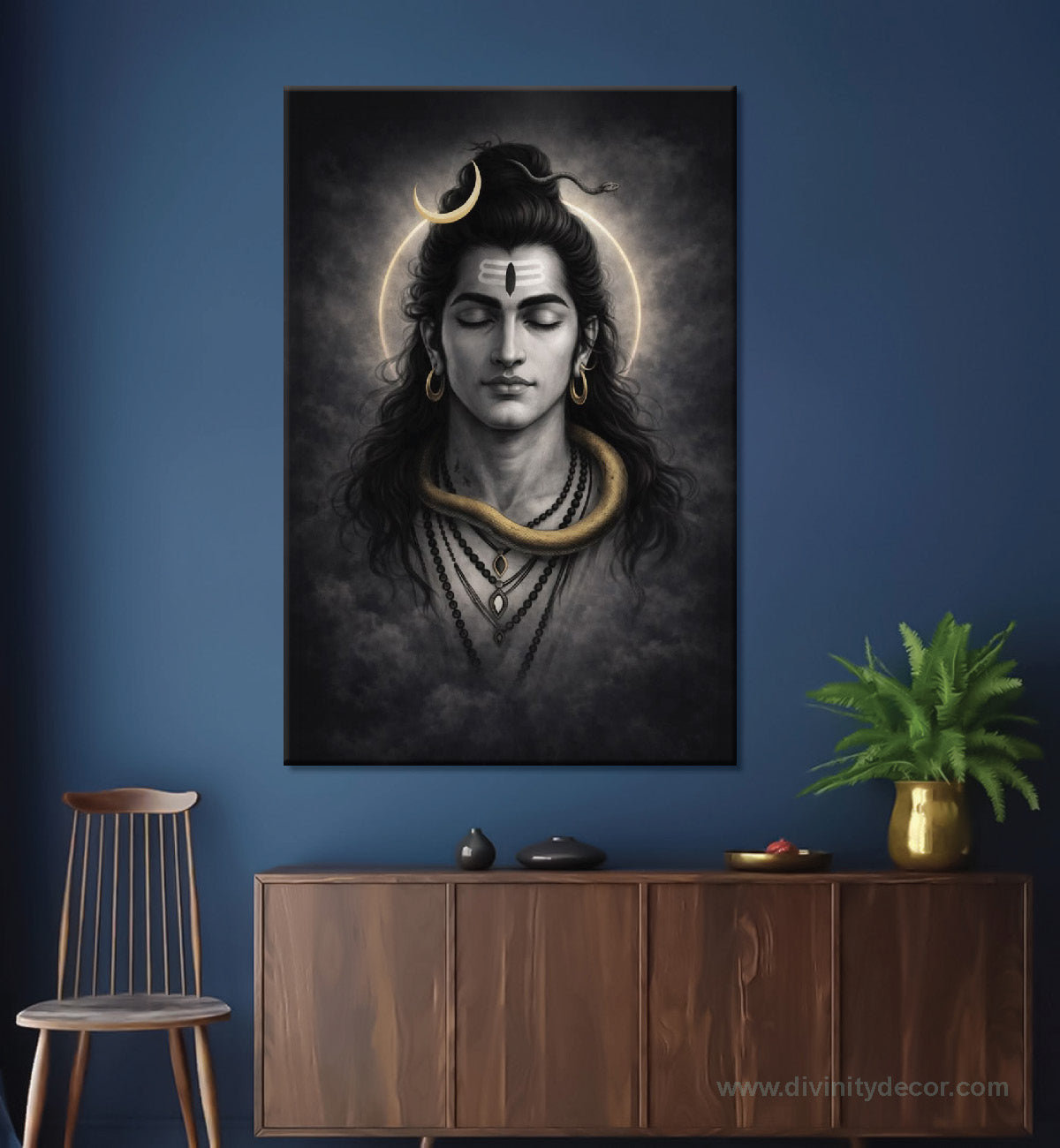 Mahakal Modern Canvas Artwork for Home 28