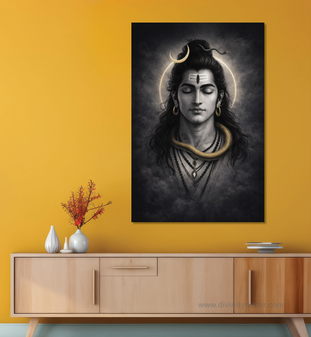 Mahakal Modern Canvas Artwork for Home 28