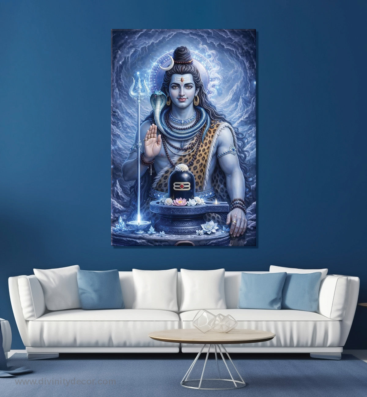 Lord Shiva Cosmic Theme Canvas Art 30