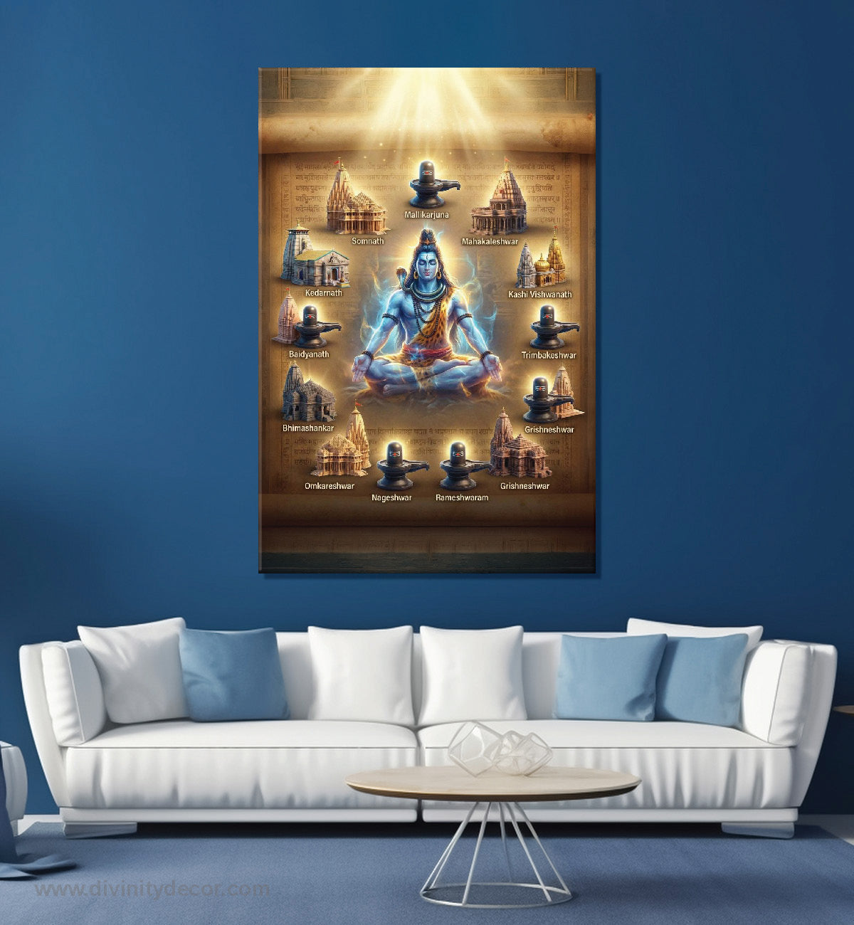 Mahadev Elegant Spiritual Wall Decor 31