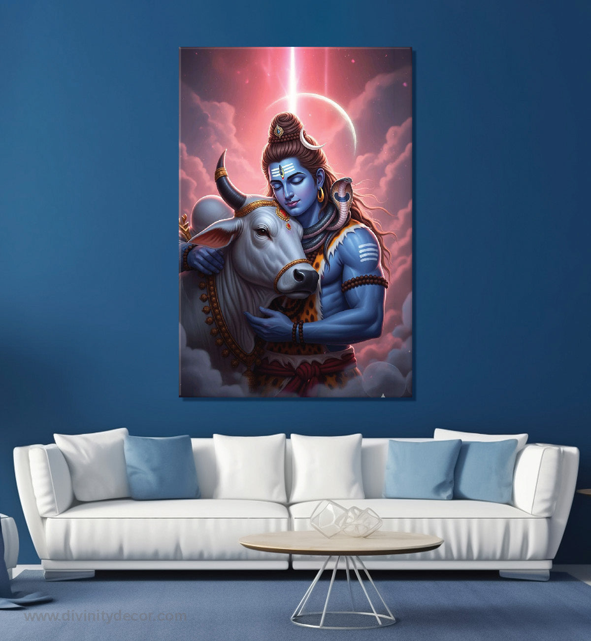 Shiv Ji Sacred Home Temple Wall Art 35