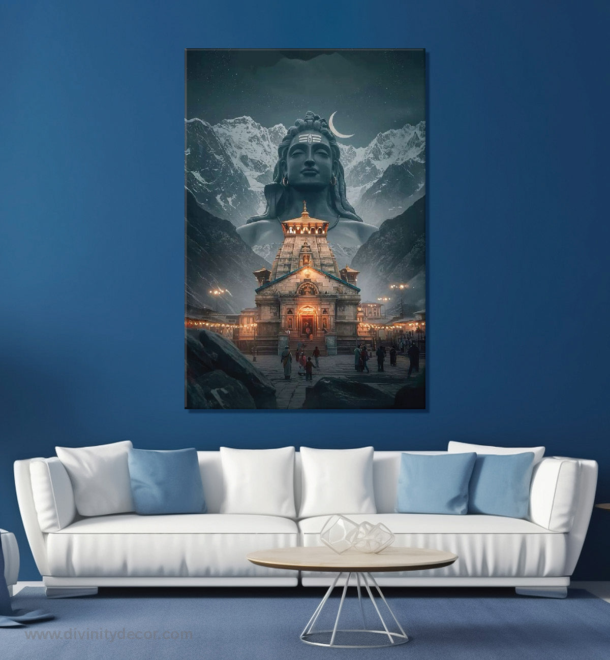 Bholenath Decorative Canvas Wall Frame 38