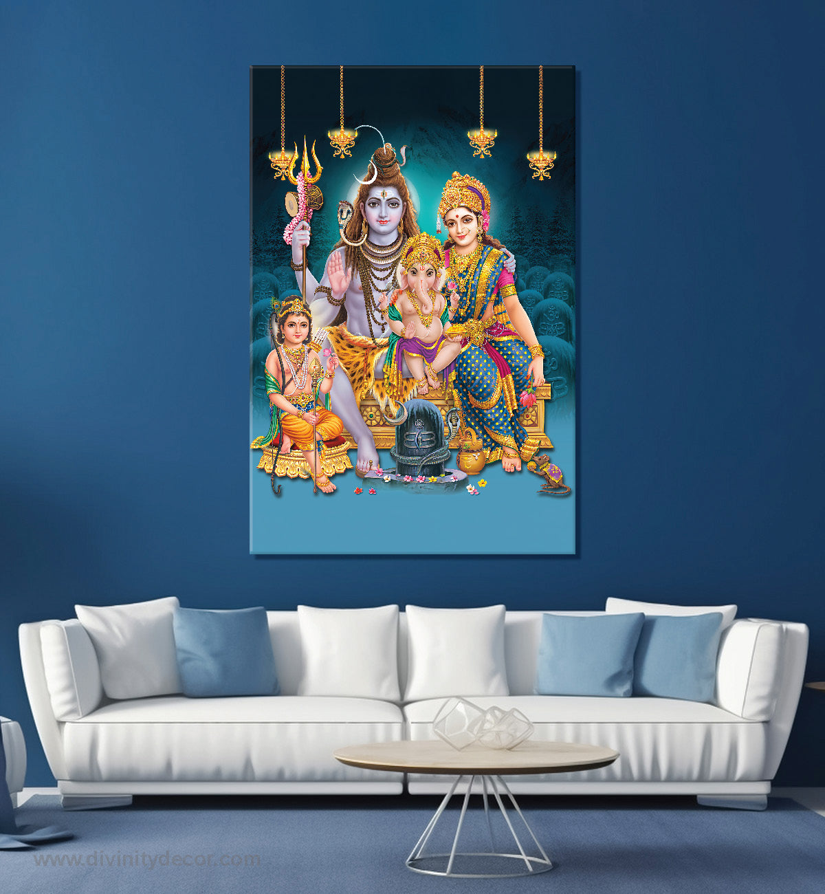 Bholenath Religious Canvas Artwork 44
