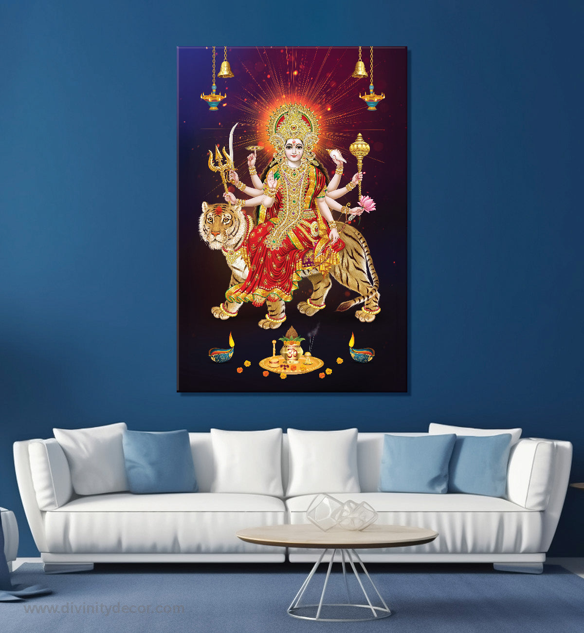 Maa Durga Devotional Wall Decor 4