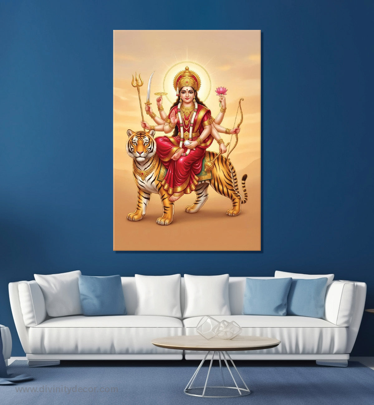 Maa Durga Devotional Wall Decor 4
