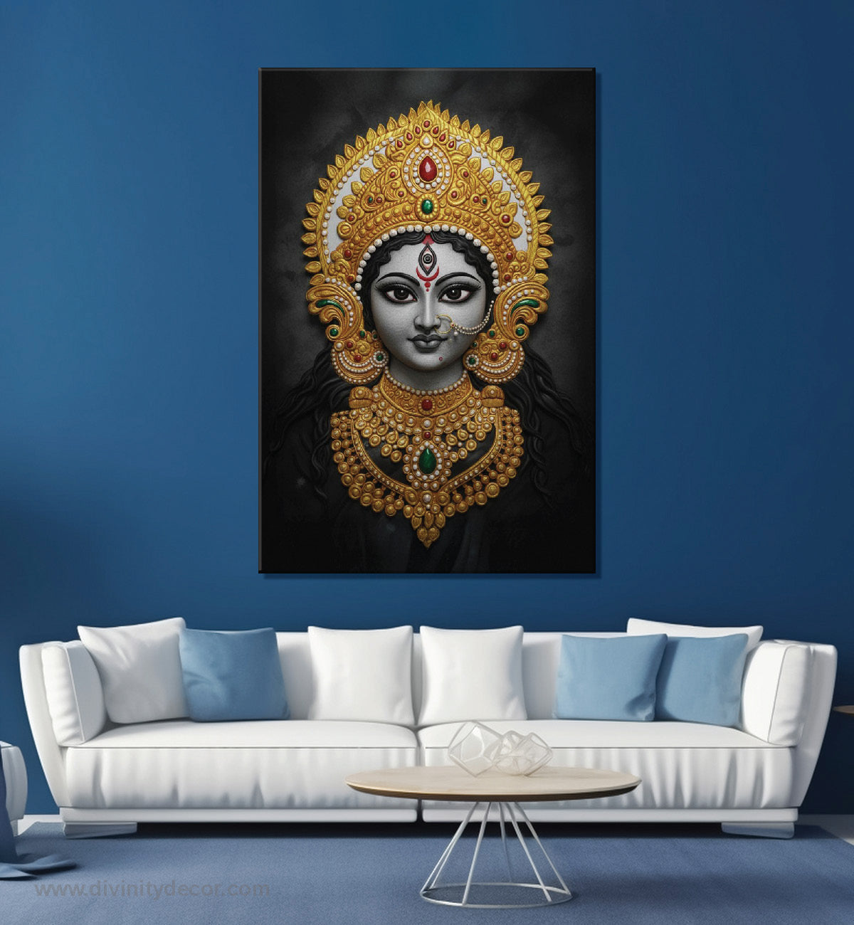 Maa Durga Elegant Wall Painting 8