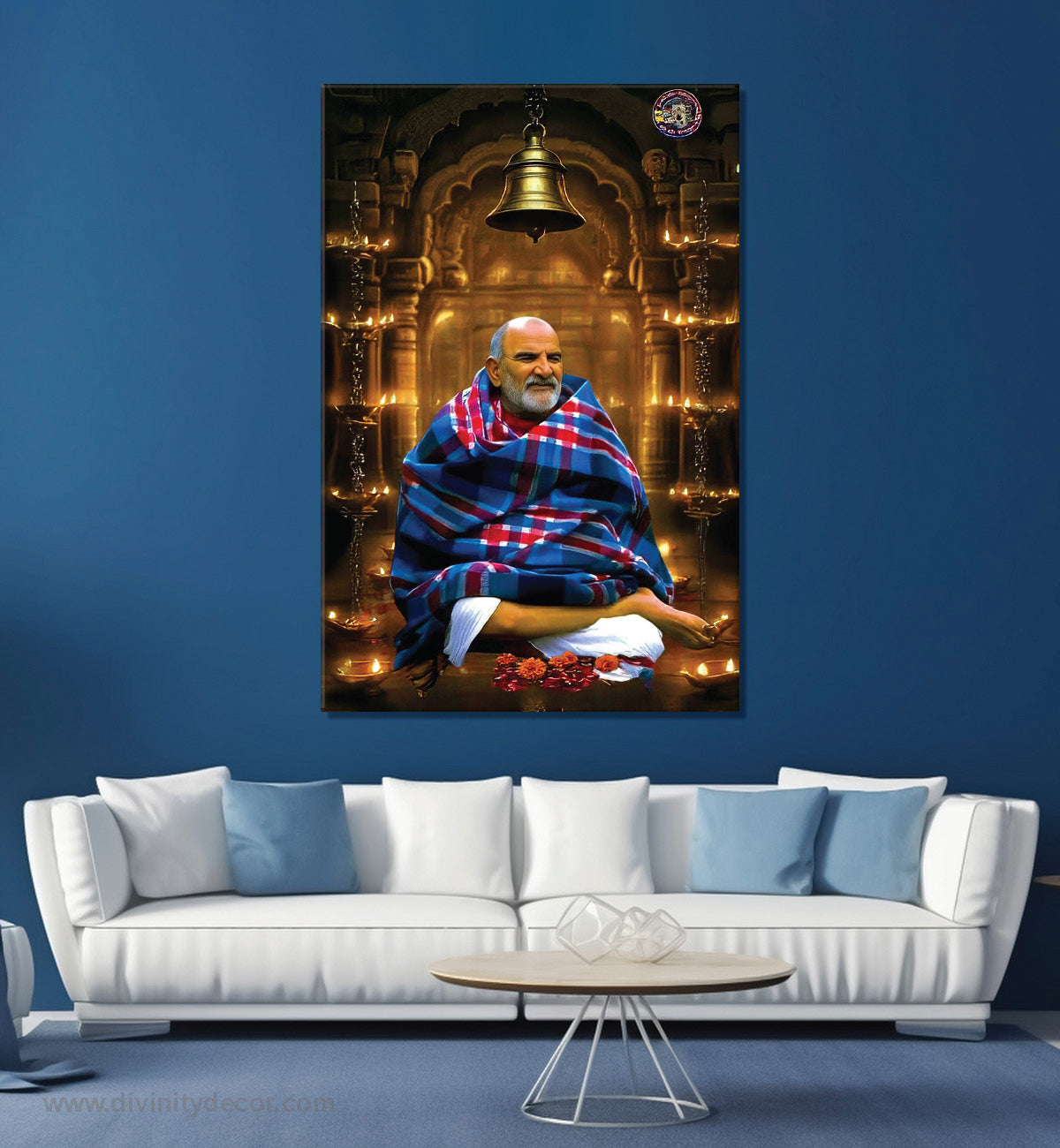 Neem Karoli Baba HD Canvas Wall Decor for Living Room 5
