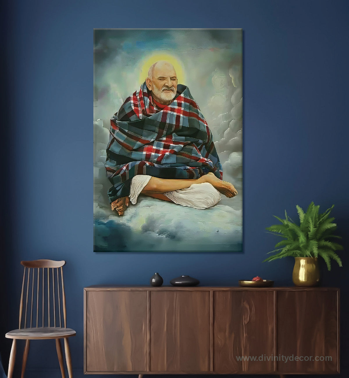 Neem Karoli Baba Aesthetic Devotional Wall Decor 11
