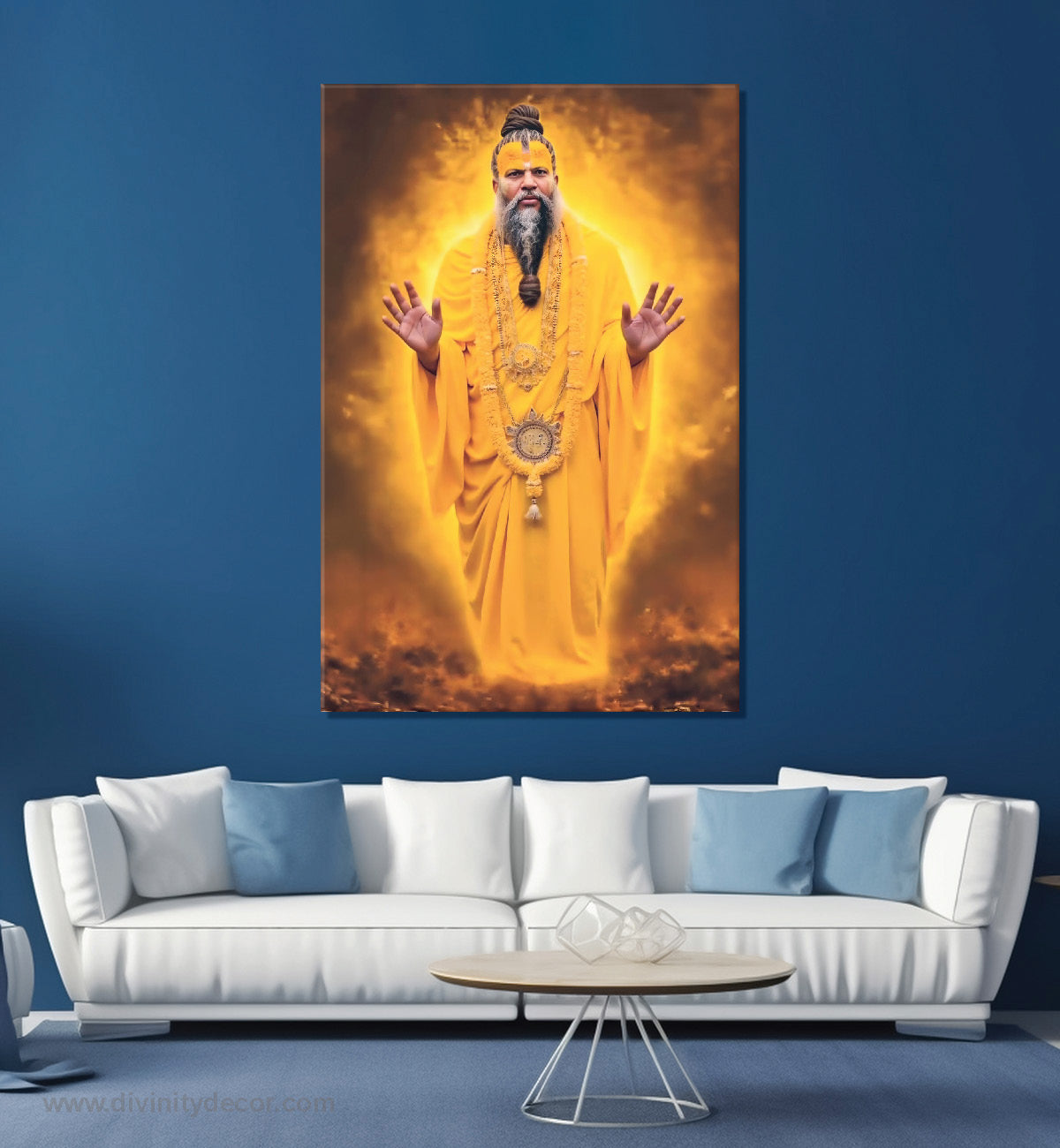 Shree Premanand Maharaj HD Wall Painting 5
