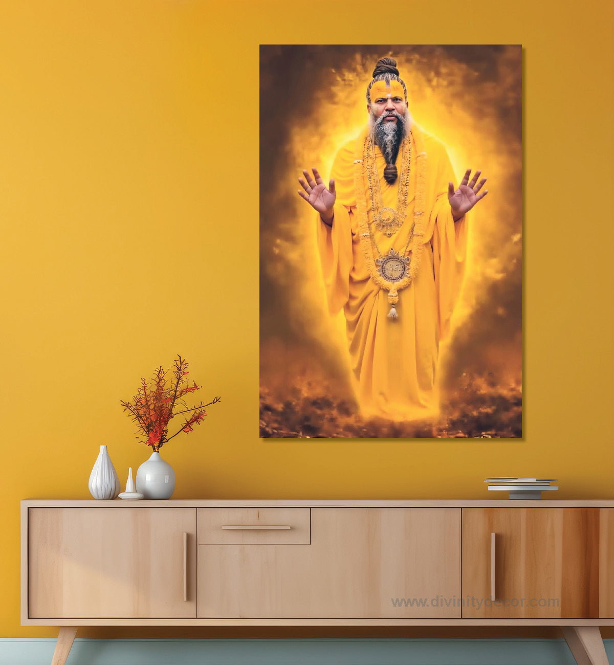 Shree Premanand Maharaj HD Wall Painting 5