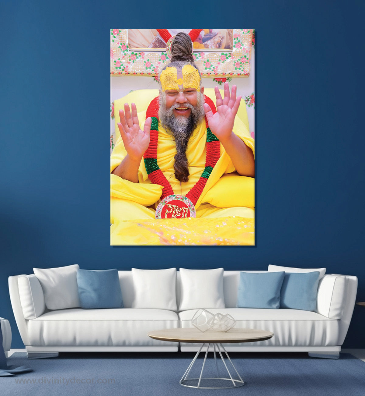 Shree Premanand Maharaj Ji Premium Wall Decor 7